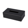 Caja Polipiel Negra Dispensador Toallitas